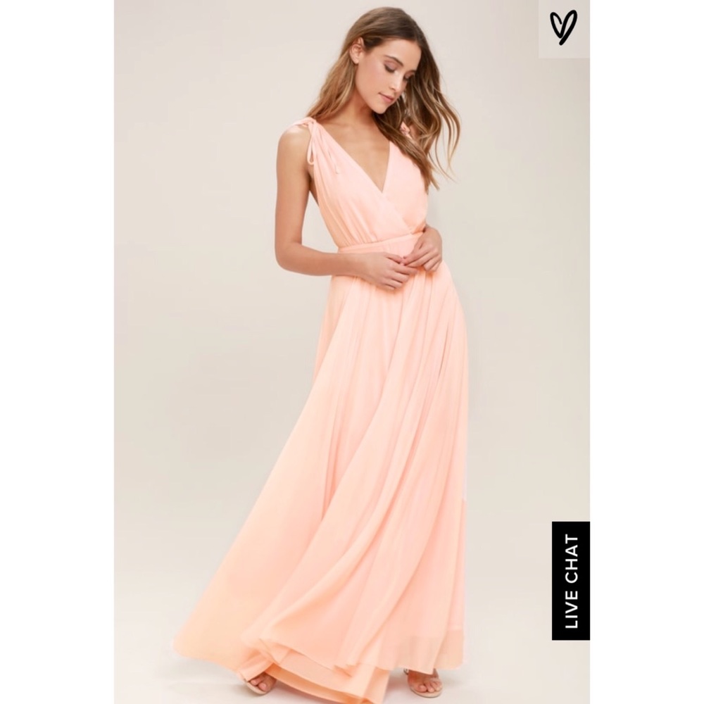 Lulu’s Dance the Night Away Backless Maxi Dress